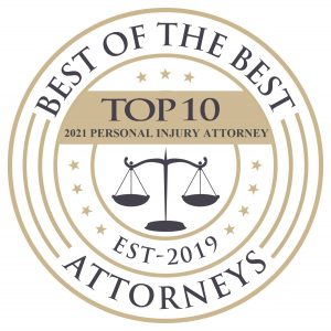 Top Ten Personal Injury Attorney Award