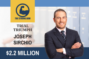 Trial Triumph Joseph Sirchio 2.2 Million