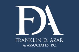 Frank D. Azar Logo Blue